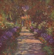 Garden Path, Claude Monet